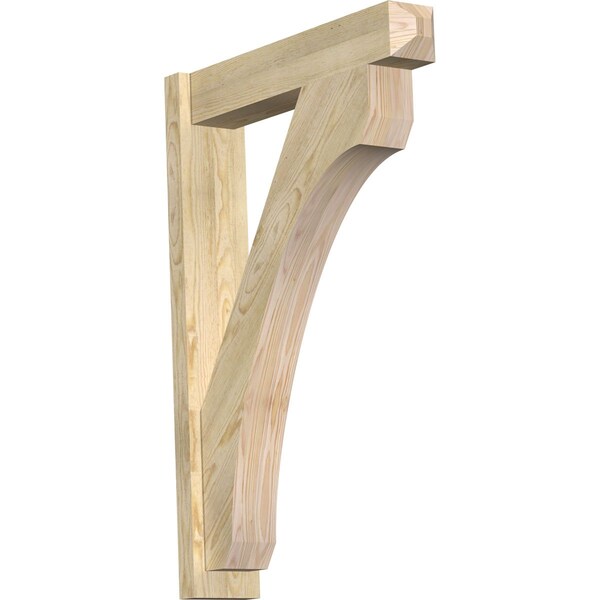 Ekena Millwork Legacy Craftsman Rough Sawn Outlooker, Douglas Fir, 6"W x 28"D x 40"H OUT06X28X40LEC04RDF - main